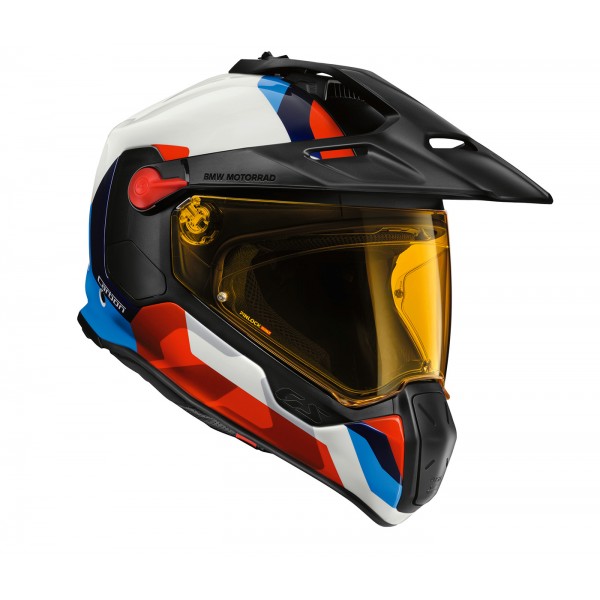 BMW Motorrad Ζελατίνα Κράνους GS Rallye με Pinlock Πορτοκαλί ΚΡΑΝΗ